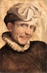 Lachende man